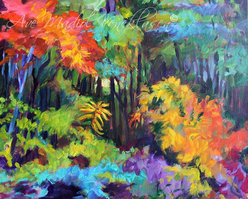 Light Through the Trees